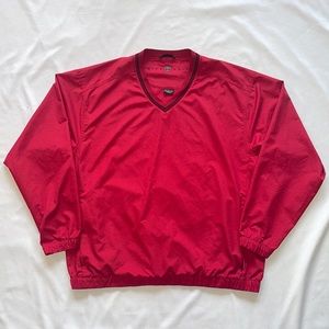Vintage Nike Golf Red Pullover Windbreaker